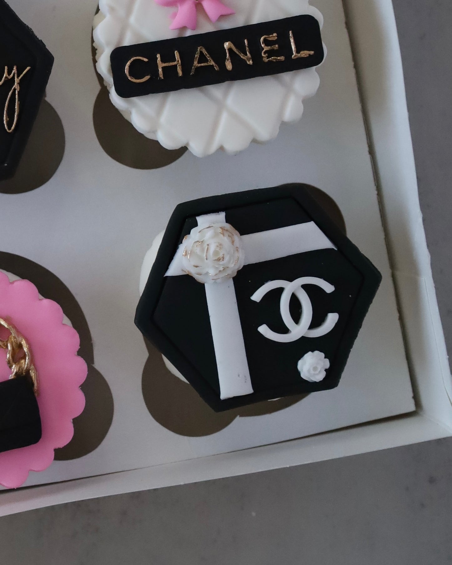 Designer Birthday Fondant Topper