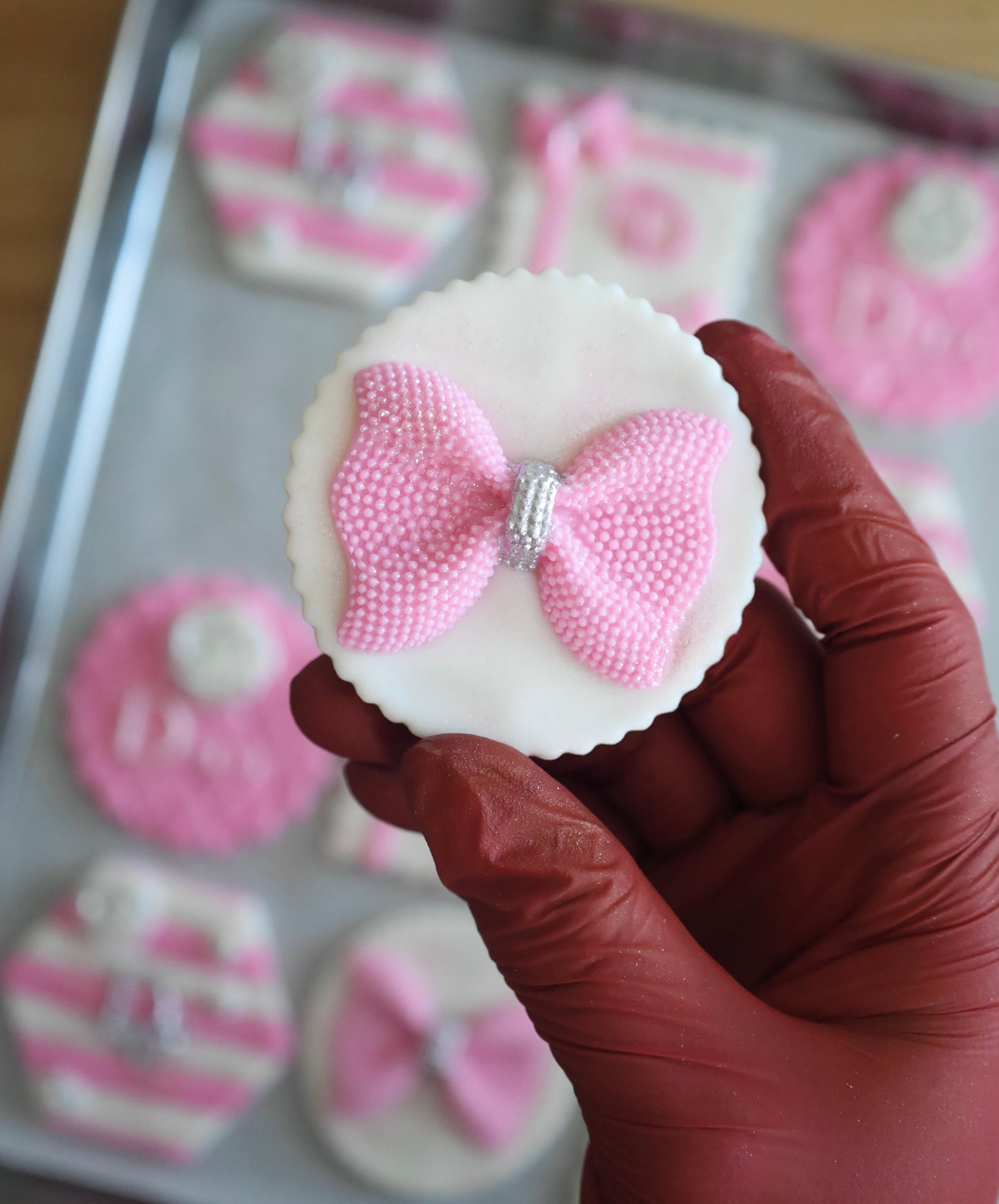 Designer Birthday Fondant Toppers