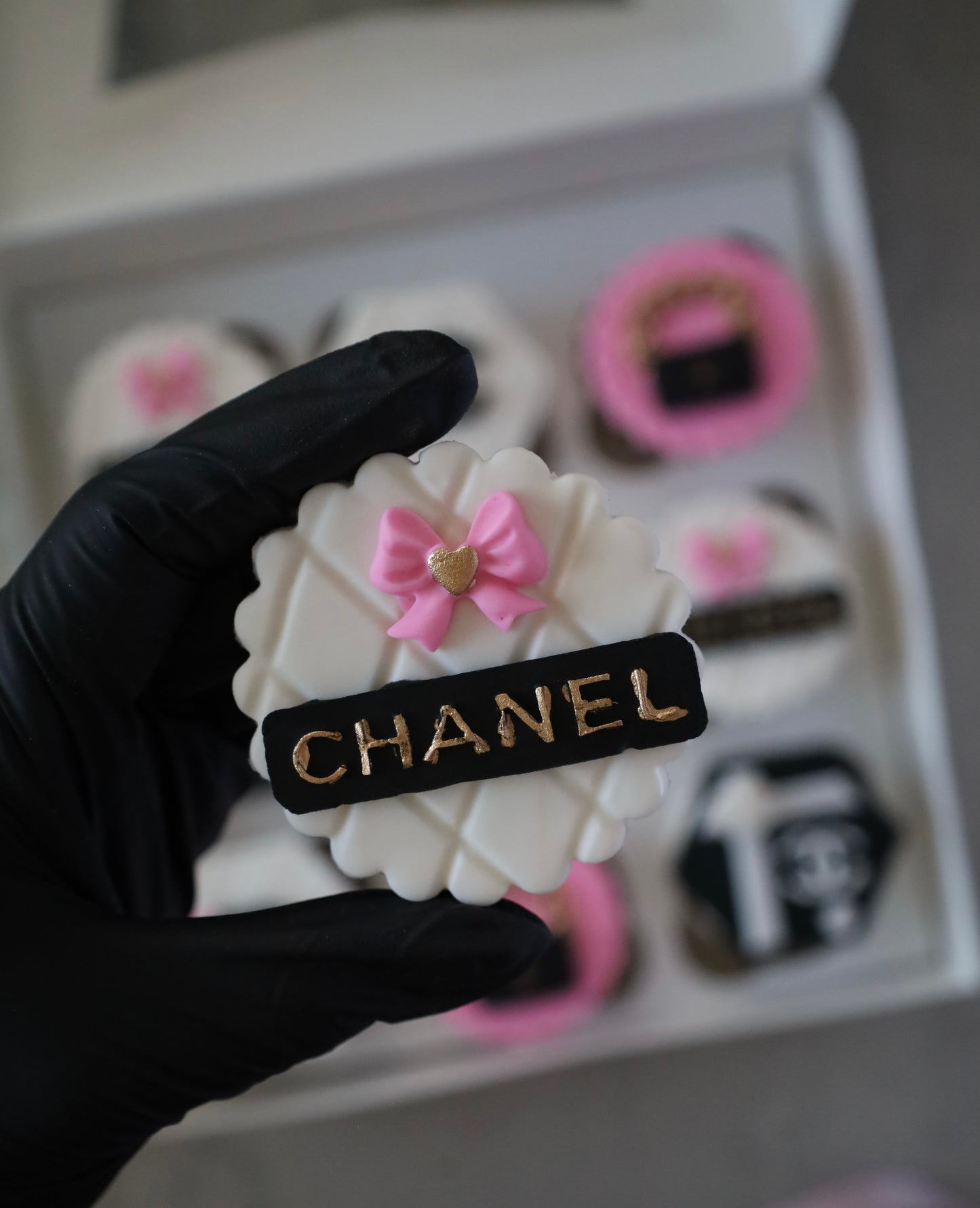 Designer Birthday Fondant Topper